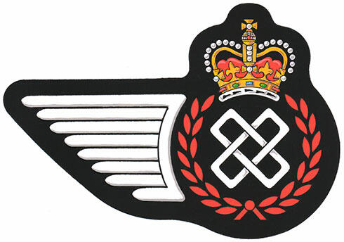 Badge of a Logistics Officer of the Royal Canadian Air Force