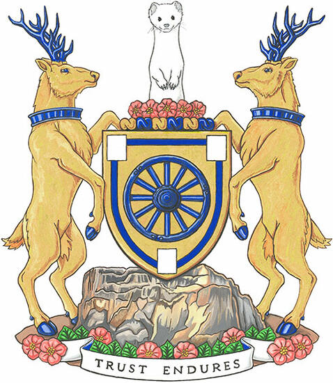 Arms of the Town of Cardston