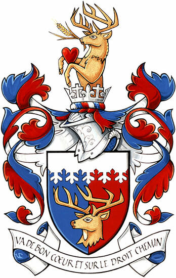 Armoiries de Frédéric Josef Gérard Stéphane Grenier