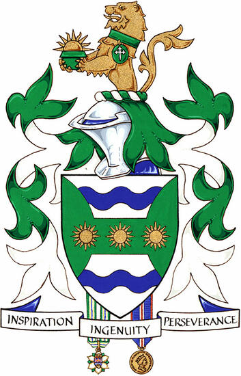 Arms of Paul Frederick Howard