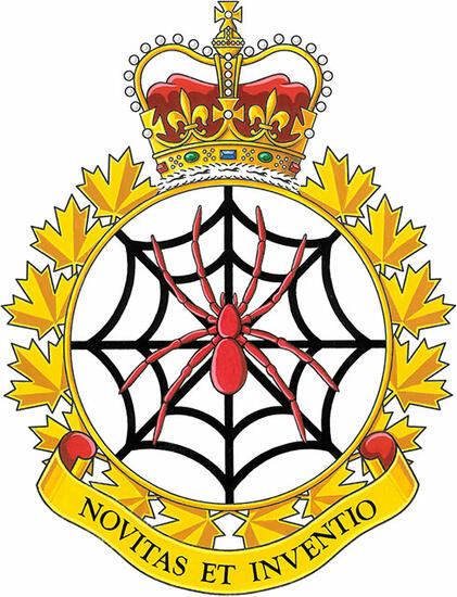 Badge of the Canadian Joint Warfare Centre
