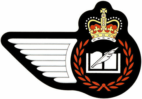 Badge of a Financial Services Administrator of the Royal Canadian Air Force