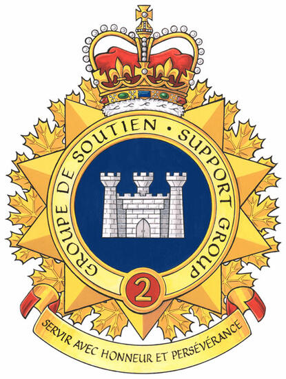 Badge of the 2nd Canadian Division Support Group