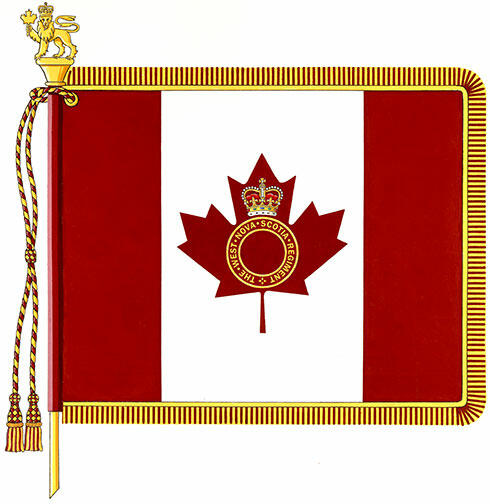 Flag of The West Nova Scotia Regiment