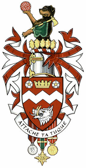 Arms of Thomas Andrew Ruggle