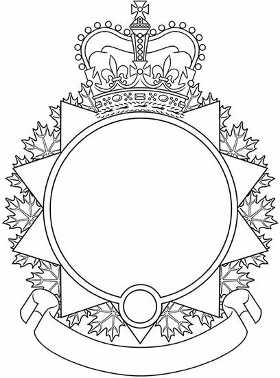 Badge Frame for Independent Infantry Brigade Groups and Equivalents of the Canadian Armed Forces