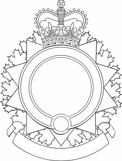 Badge Frame for Division Support Groups and Equivalents of the Canadian Armed Forces