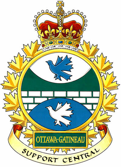 Badge of Canadian Forces Base Ottawa-Gatineau