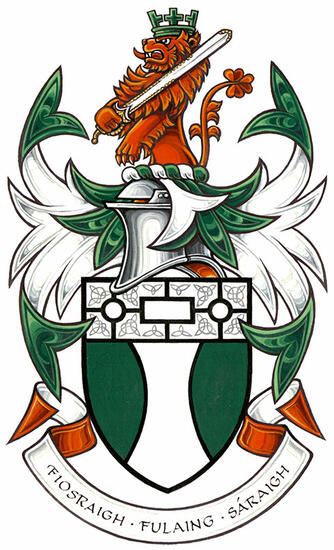 Arms of Paul Singh Dhillon