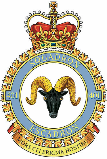 Badge of the 401 Tactical Fighter Squadron