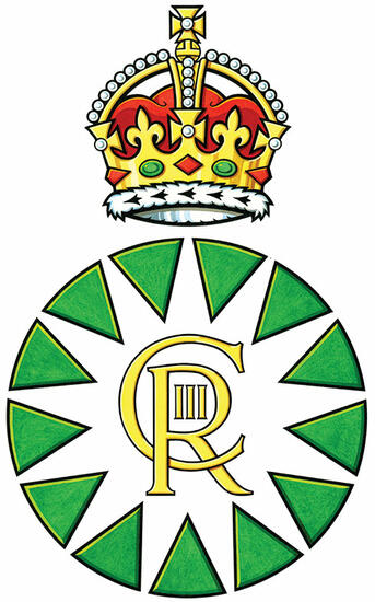 Canadian Emblem of the Coronation of King Charles III