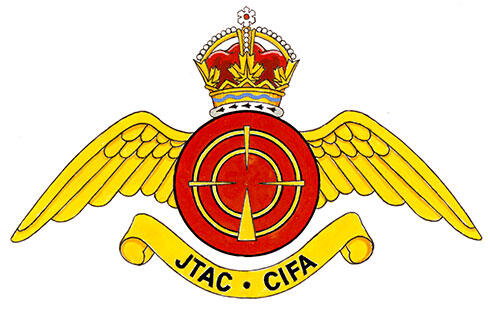 Insigne d'un instructeur de contrôleur interarmées de la finale de l’attaque