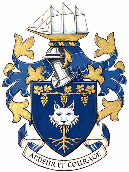 Arms of Mathieu Roland Joseph Vigneault