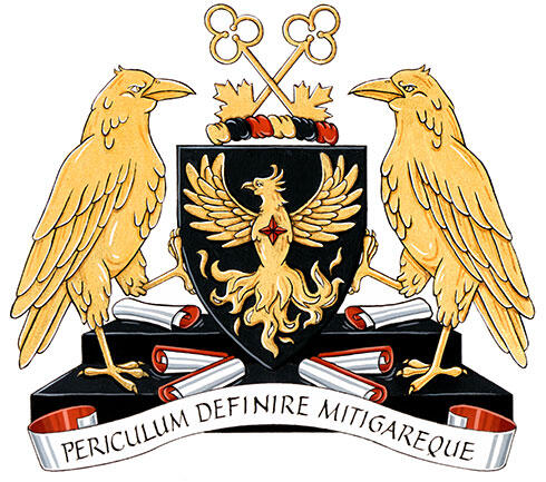 Armoiries du Centre d’excellence canadien pour la gestion des risques internes