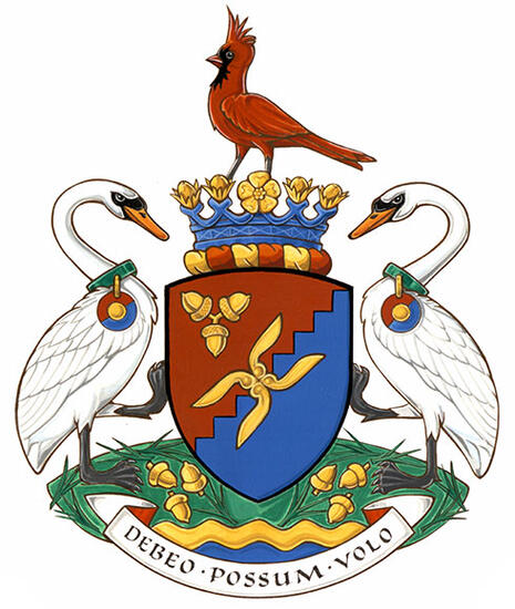 Arms of Matthews Hall