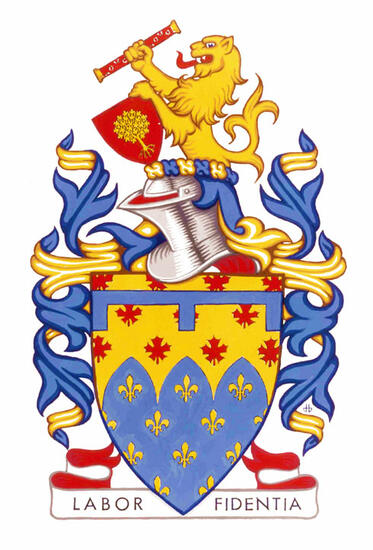 Differenced Arms for Joseph Christian Eugène Amyot, son of Léopold Henri Amyot