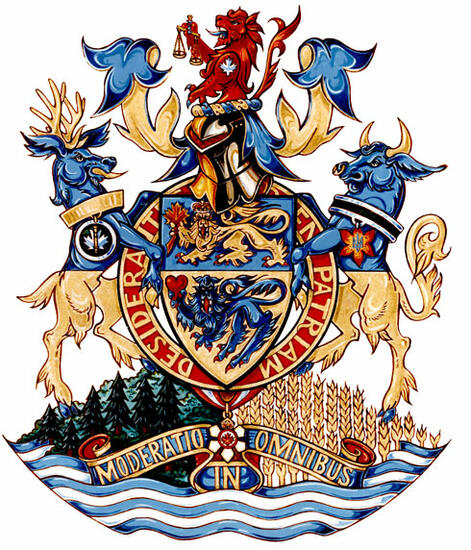 Arms of Ramon John Hnatyshyn