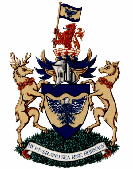 Arms of The Corporation of the District of Burnaby