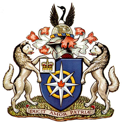 Arms of The Royal Canadian Geographical Society