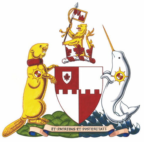 Arms of The Heraldry Society of Canada