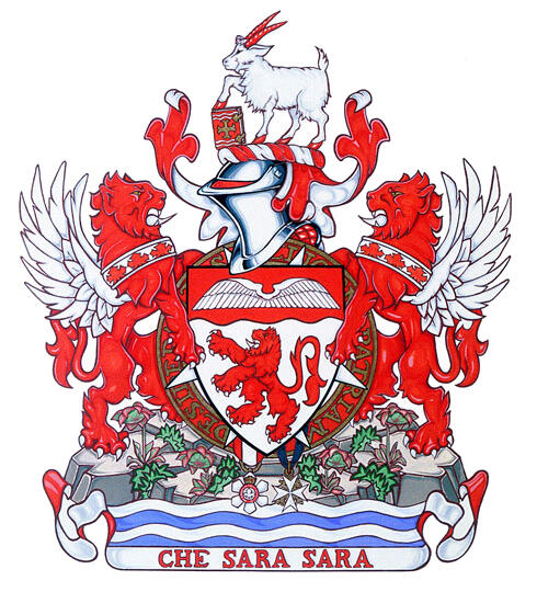 Arms of Frederick William Russell