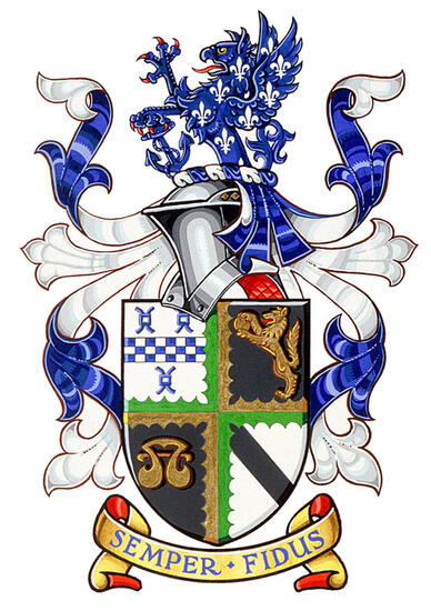Arms of Ronald Samuel Stuart