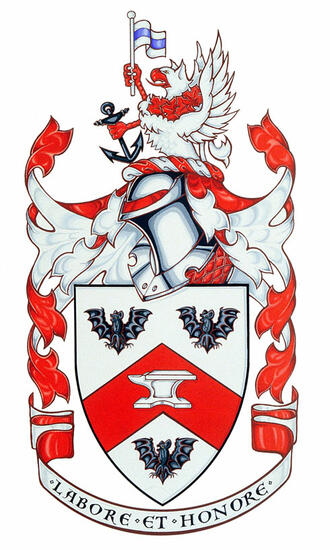 Arms of Charles Wells Batt