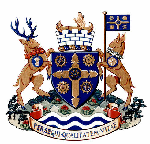 Arms of the Corporation of the Town of Midland