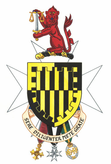 Arms of George Edwin Beament