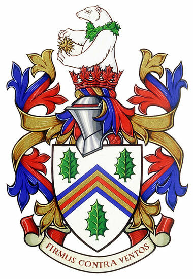 Arms of Victor George Peter Irving