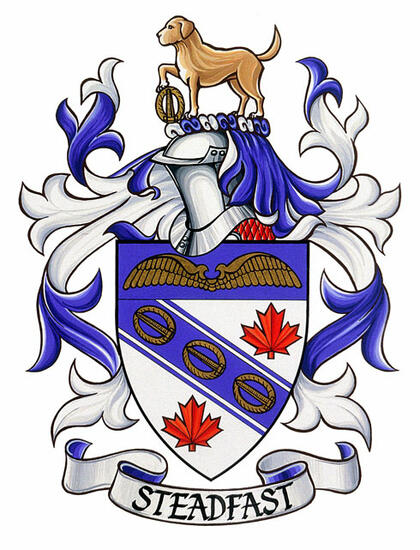 Arms of Timothy William Leslie