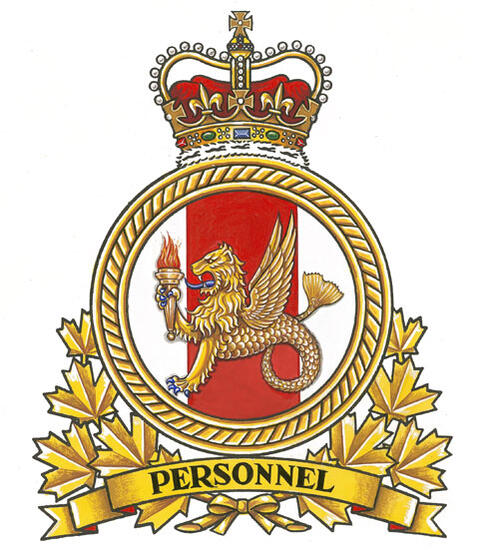 Insigne du Commandement du personnel militaire
