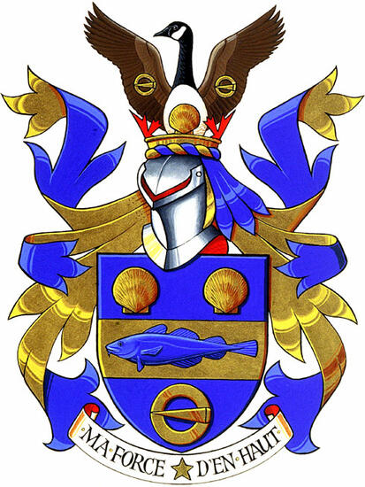 Arms of the Association des familles Mallet d'Amérique