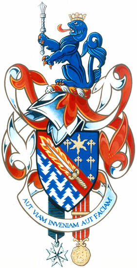 Arms of Alaric John Martin Woodrow