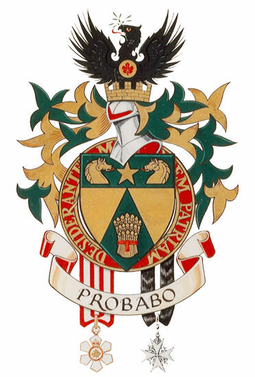 Arms of Galen Willard Gordon Weston