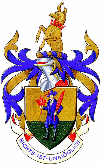Arms of André Edward Nehman