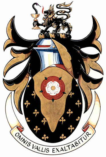 Arms of Rosina May Coombs Hood