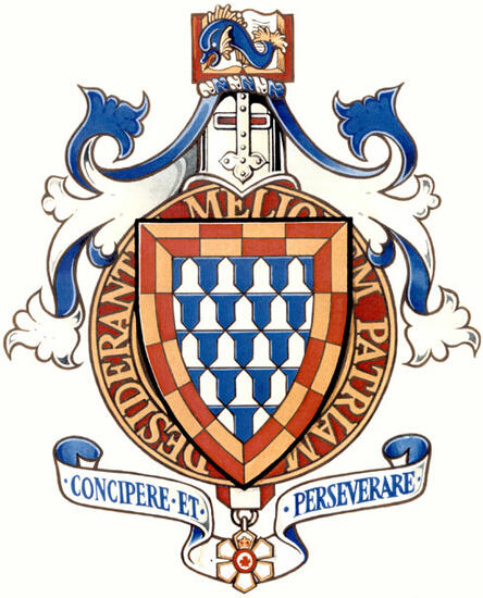 Arms of Paul Brian Nicholas Flemming