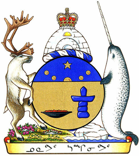 Arms of the Territory of Nunavut