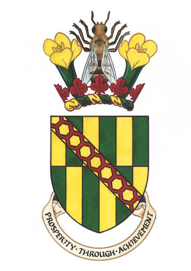 Armoiries du Town of Tisdale