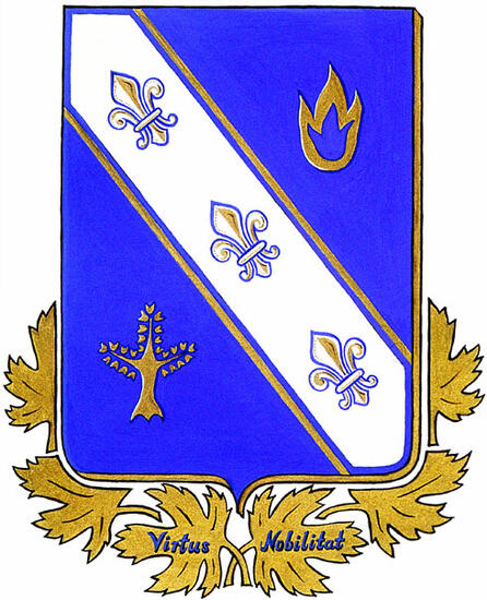 Arms of L'Association des familles Malenfant d'Amérique