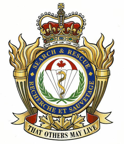 Badge of the Canadian Forces School of Search and Rescue