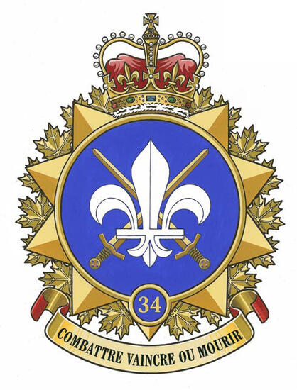 Insigne du 34e Groupe-Brigade du Canada