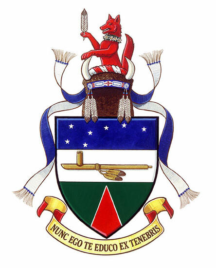 Arms of James Rupert Tibachimú Norquay