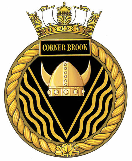 Motto of HMCS Corner Brook