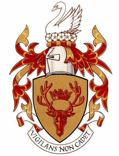 Arms of Kenneth John Calder