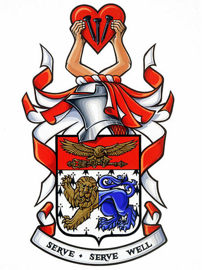 Arms of Richard Logan