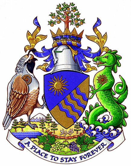 Arms of The Corporation of the City of Penticton
