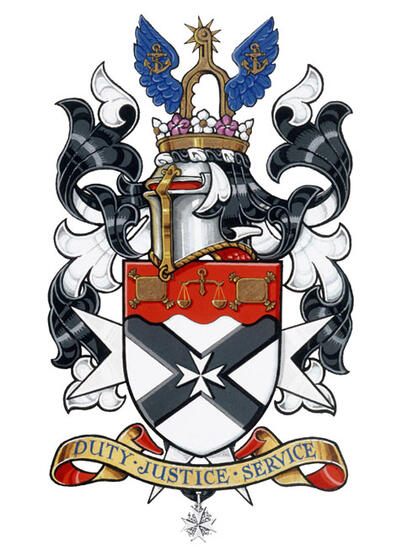 Armoiries de David McClary Johnston