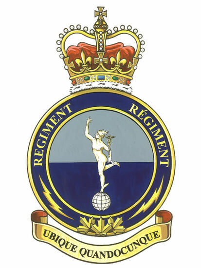 Badge of the Canadian Forces Joint Signal Regiment